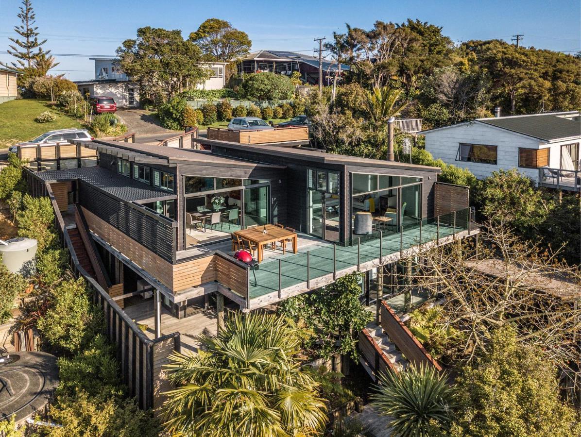Taonga With Sea Views By Waiheke Unlimited Villa Oneroa Ngoại thất bức ảnh