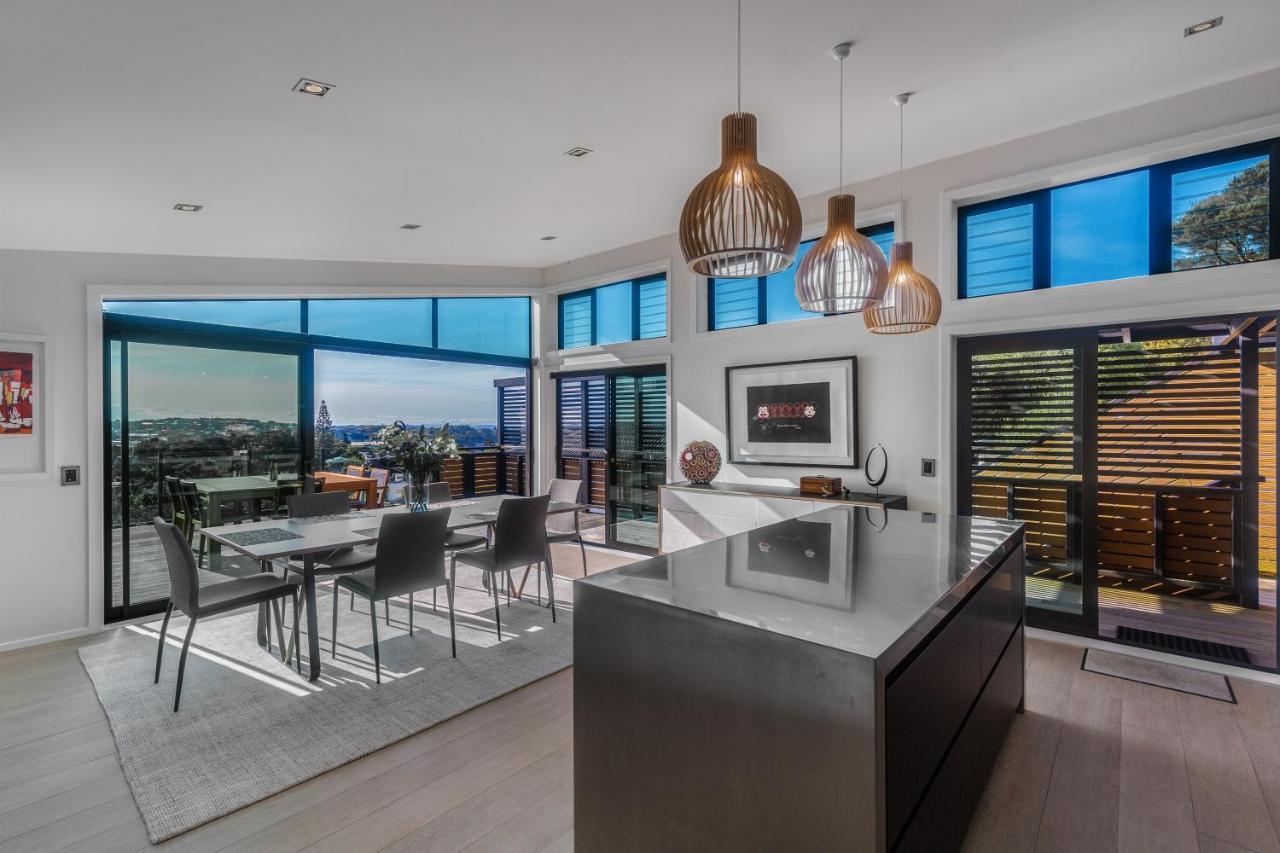 Taonga With Sea Views By Waiheke Unlimited Villa Oneroa Ngoại thất bức ảnh